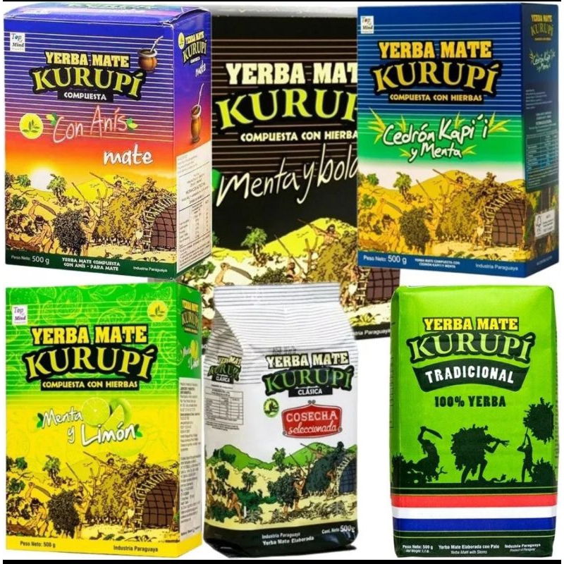 ERVA MATE TERERÉ KURUPI PARAGUAIA