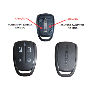 Capa Carcaça Oca Controle Positron PXN72 em Oferta na Shopee