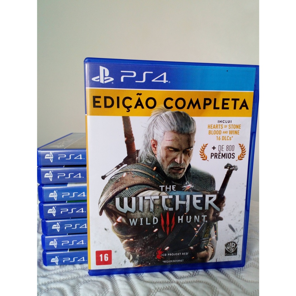 The Witcher 3 Complete Edition Ps4 Usado Mídia Física