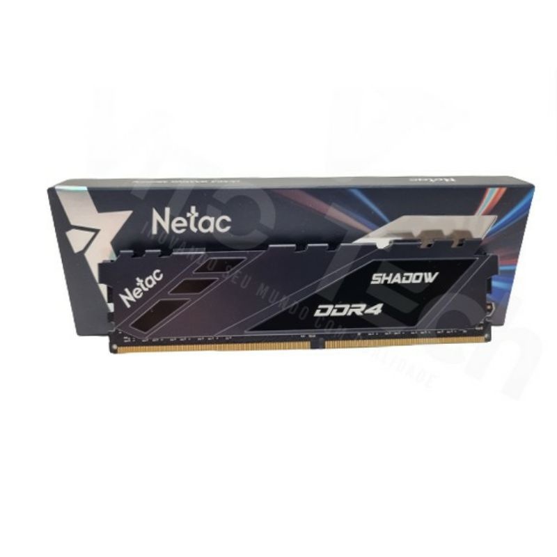 Memória Ram Gamer 8gb Rgb Netac Ddr4 3600 Mhz | Shopee Brasil