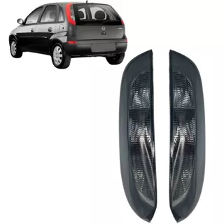 Lanterna Traseira Corsa Hatch Fumê 2003 04 05 06 Á 2010