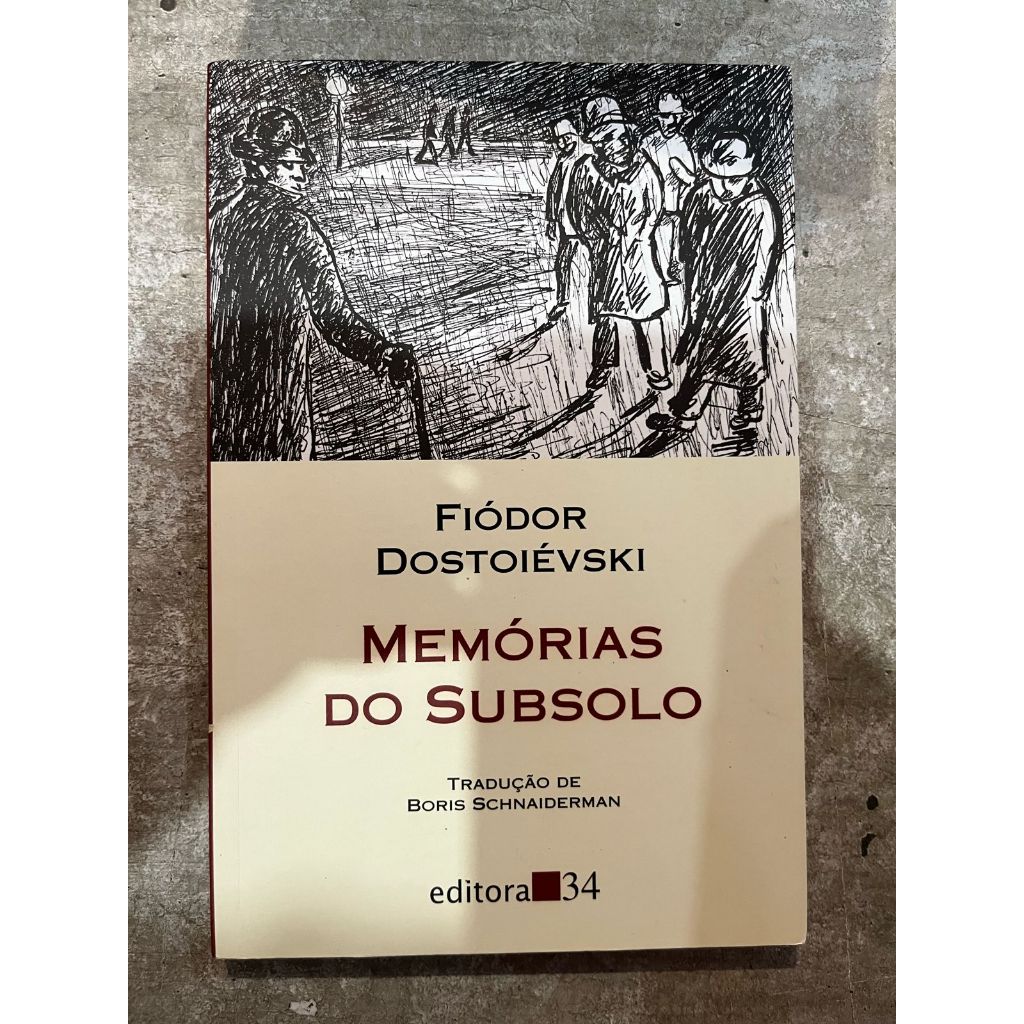 Memórias do Subsolo - Fiódor Dostoiévski | Shopee Brasil