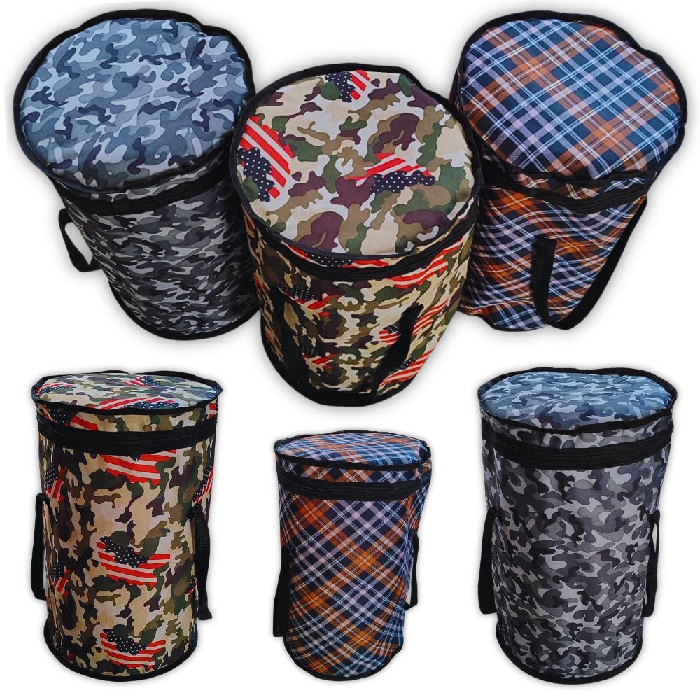 Container Bolsa Isolamento Porta Ração Fresca Cães Gatos Impermeável 15kg Alças Viagem Estampado