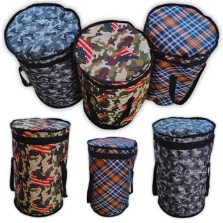 Container Bolsa Isolamento Porta Ração Fresca Cães Gatos Impermeável 15kg Alças Viagem Estampado