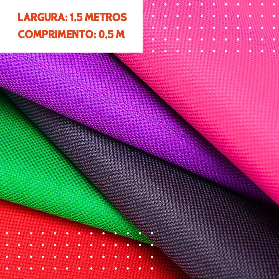 Tecido Oxford - Gramatura 225 - Várias Cores - Mazzal