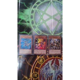Yu-Gi-Oh set dragões felgrand 3 cartas originais