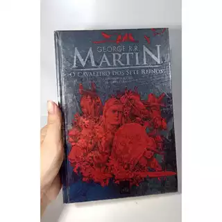 Livro O Cavaleiro dos Sete Reinos - George R.R. Martin - Edição de Colecionador