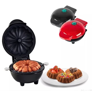 Máquina De Fazer Mini Bolos Antiaderente Elétrica Compacta 110v