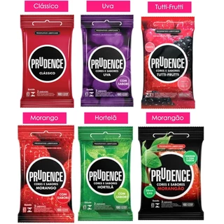 Camisinha Preservativo PRUDENCE - Pacote 3 unidades