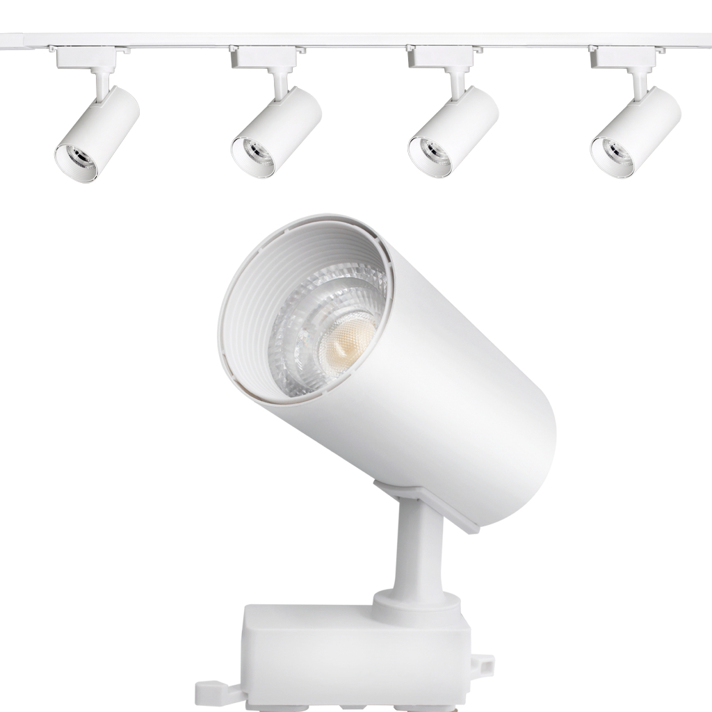 Kit Trilho Eletrificado Led 1m + 4 Spots 20w