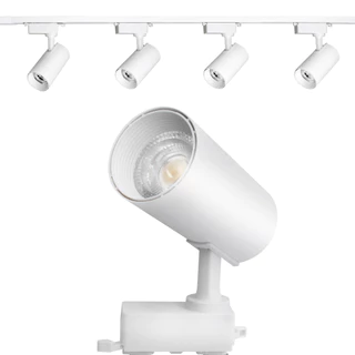 Kit Trilho Eletrificado Led 1m + 4 Spots 20w