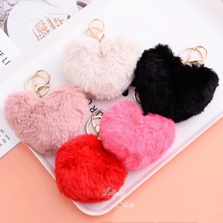 KIT 3 Peças Chaveiro Pom Pom de Pelúcia Macio Para Bolsas/ Mochilas/Chave De Casa/Ideal Para Tirar Foto/Envio Imediato em Oferta na Shopee