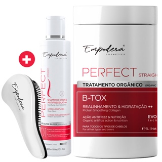 Botox Capilar Orgânico Empodera 1Kg - Tratamento Redutor Zero Frizz