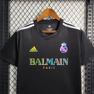 NOVA CAMISETA REAL MADRID EDIÇÃO GRIFE BALMAIN BRILHANTE