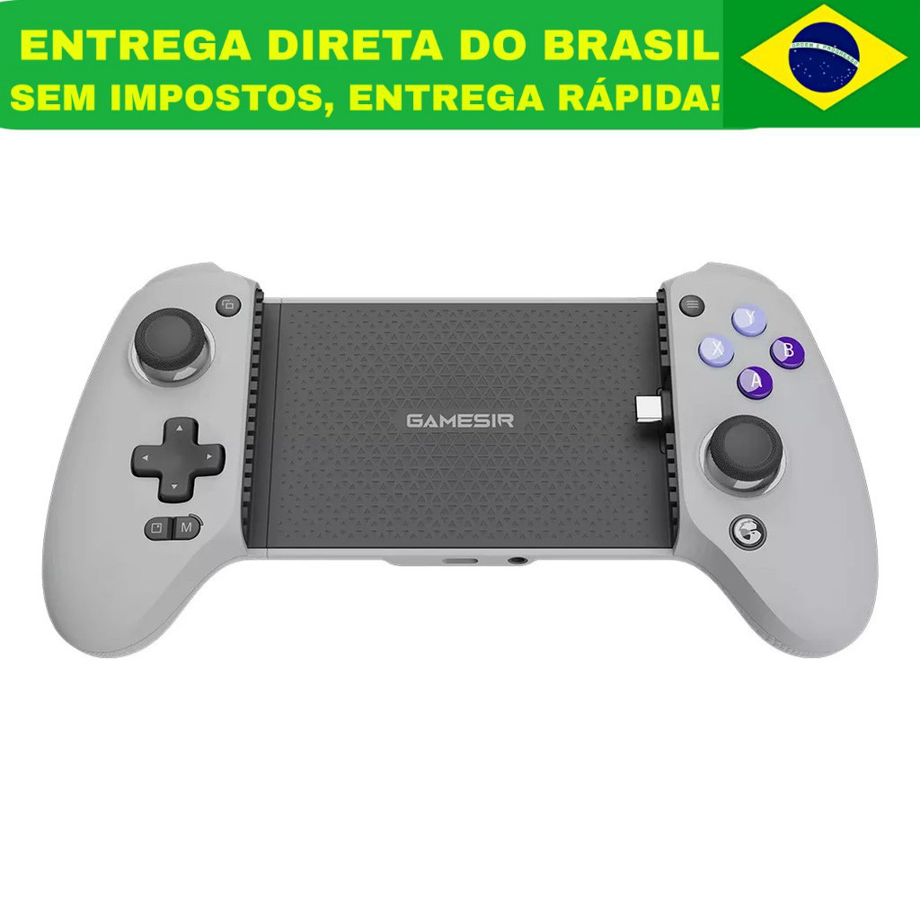 Controle Joystick Gamesir G8 Galileo Type-c Cinza