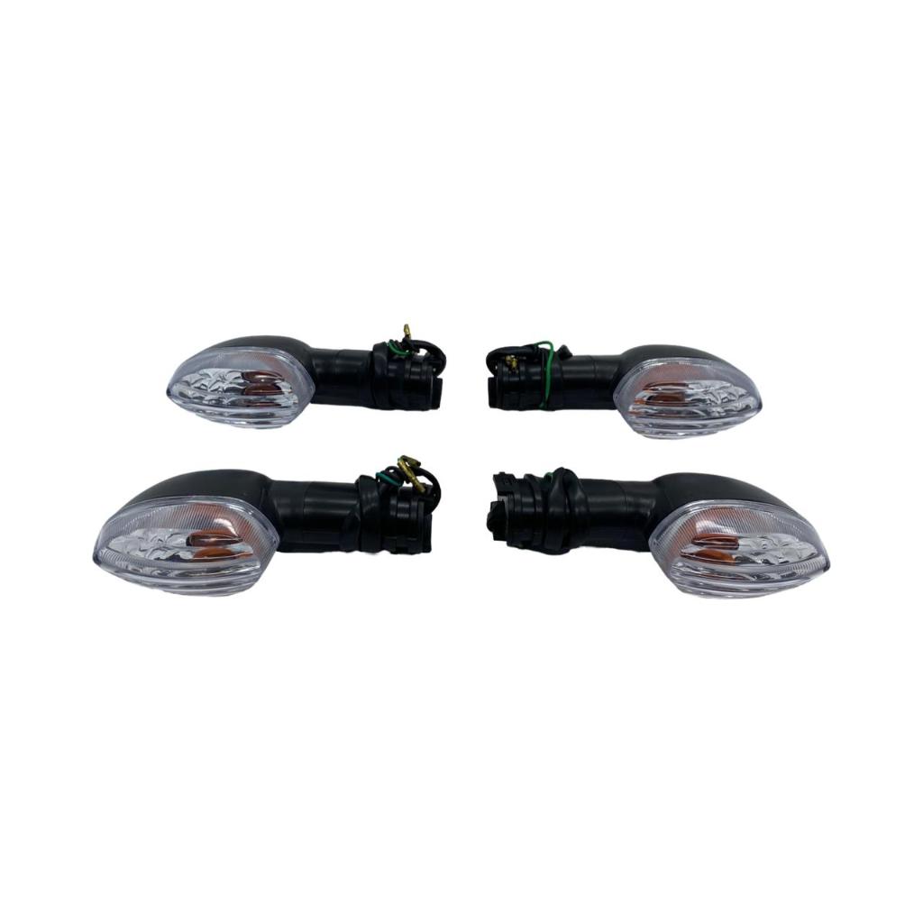 4 Pisca Seta Cristal Completo XJ6 Modelo Original GVS 4 Pisca Seta Cristal Completo XJ6 Modelo Original GVS