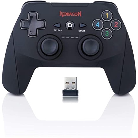 Controle Gamer Redragon Harrom G808 para PlayStation 3 e PC - Original