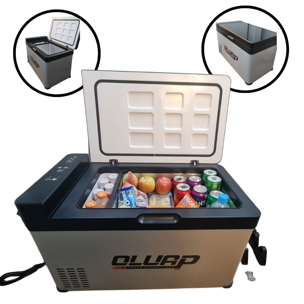 Geladeira Portátil Para Caminhão Van Camping 40 Litros Quadrivolt ...