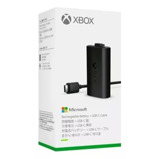 Kit Bateria E Cabo Usb Para Controle Xbox Series X/s Tipo C