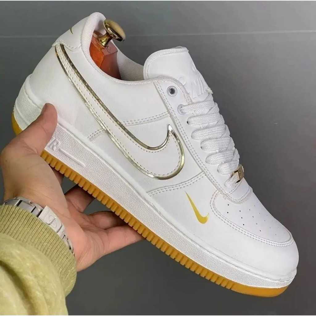 Tênis Branco Casual Feminino Unissex Masculino AF1 Promoção Envio Imediato