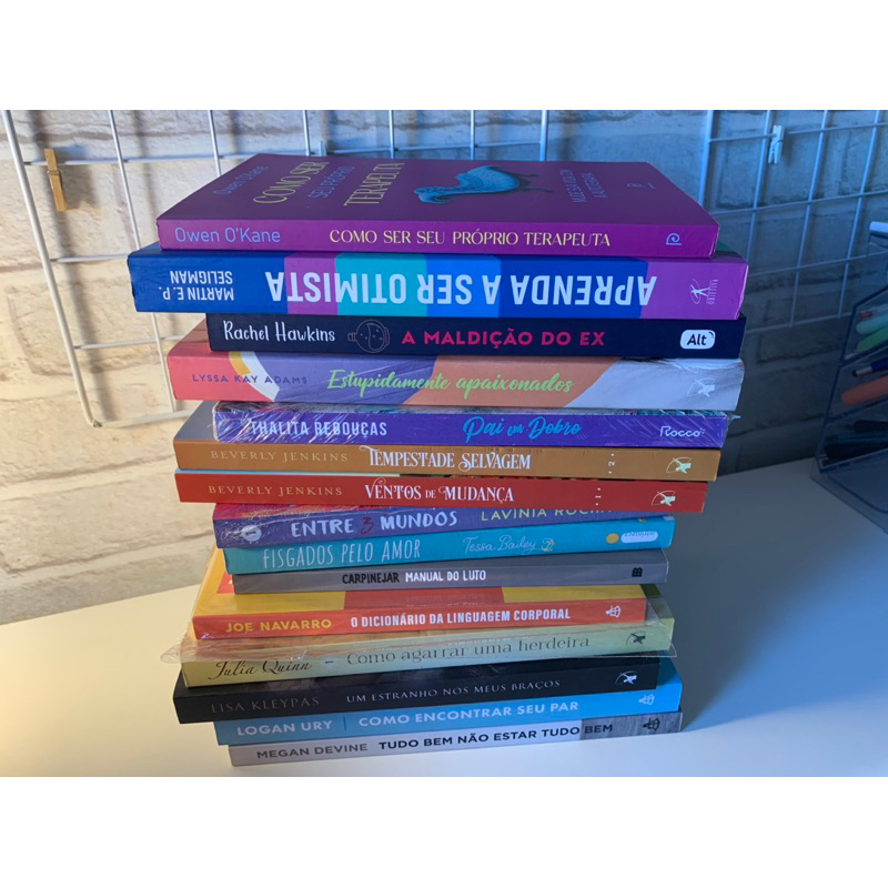 Desapego de Livros/Literário ( LIVROS NOVOS )