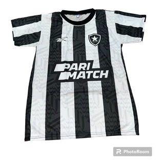 Camisa do Botafogo listrada