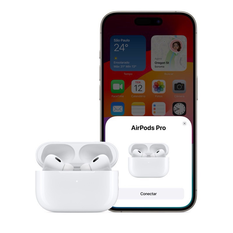 AirPods Pro (2ª Geração) USB-C Cancelamento de Ruído e Áudio