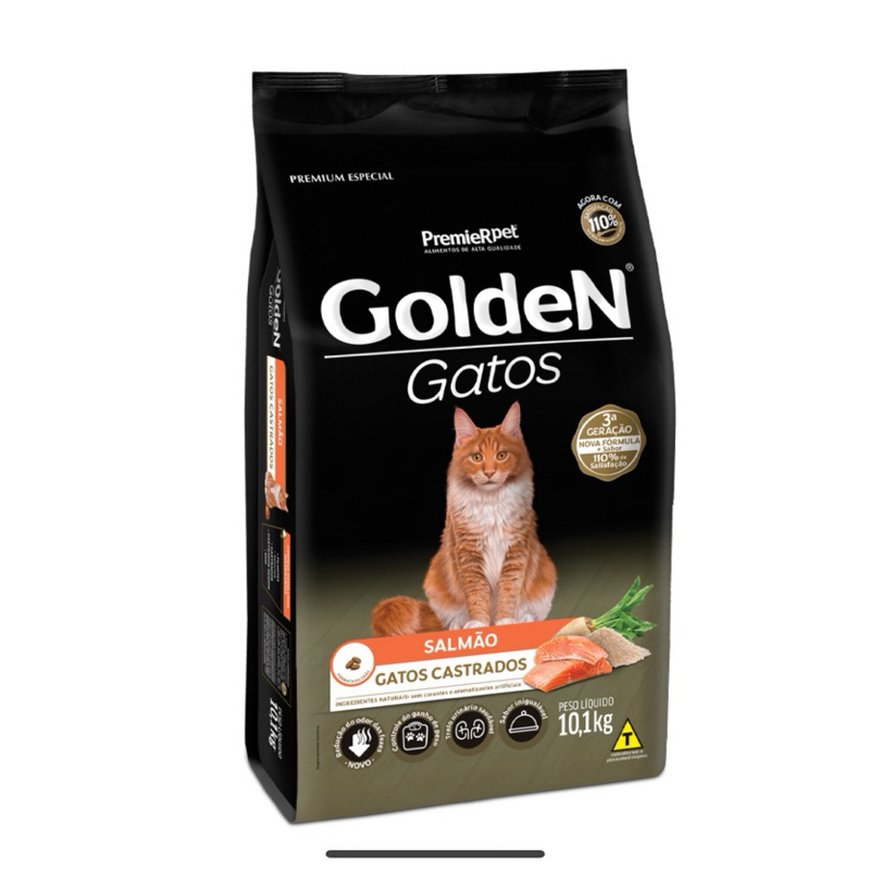 GOLDEN CASTRADO SALMÃO 10kg