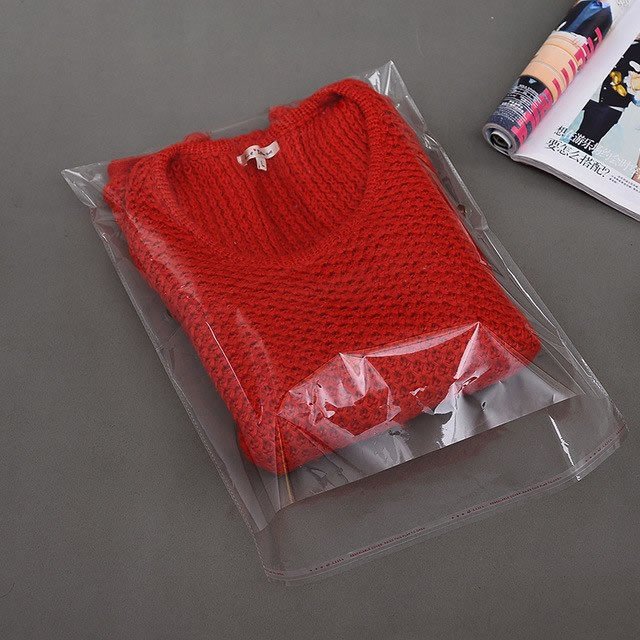 Saco Transparente Incolor - Pacote c/ 100 unidades | Shopee Brasil