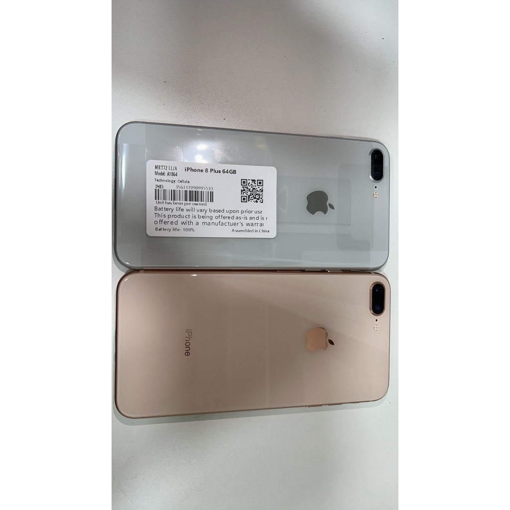iPhone 8 Plus 64GB 256GB preto vitrine saúde bateria 100% | Shopee