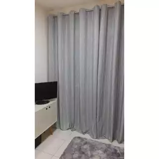 Cortina Linho Rústico 4m Para Sala / Quarto Juliete Decoração Exclusivo Luxo Elegante Promoção