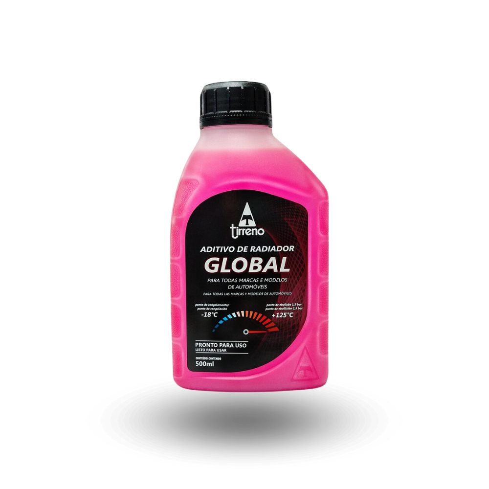 Tirreno Aditivo de Radiador Pronto Uso Global Rosa Solução Arrefecedora Global OT-C 35R 500ml