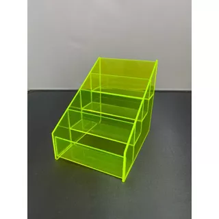 Expositor Acrílico Escada 4 Andares - Pequeno