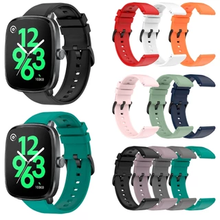 Pulseira De 22mm Compativel Com Smartwatch Haylou RS5 De Silicone ajustavel