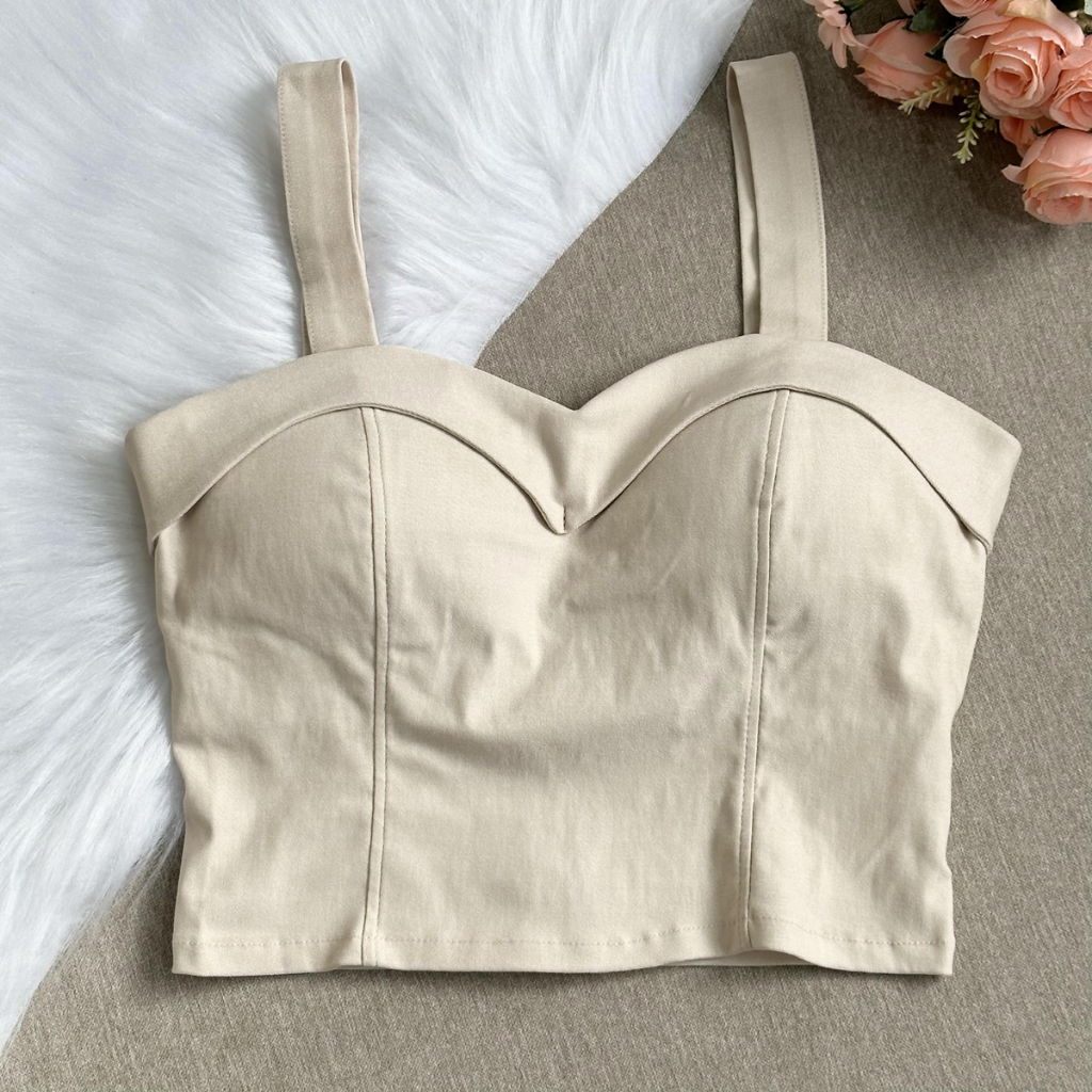 cropped bengaline com bojo e ziper moda femininalU