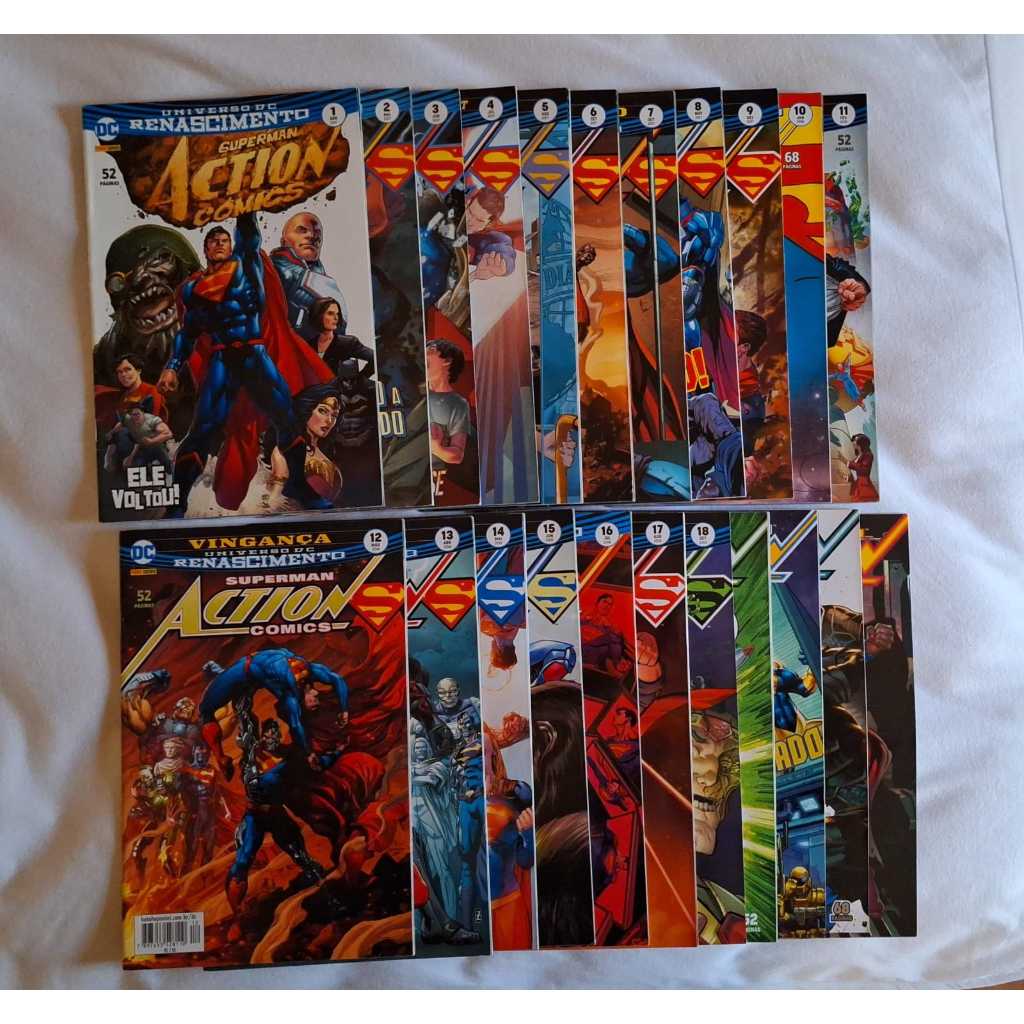 Superman: Action Comics Mensal 1-22 (Completo)