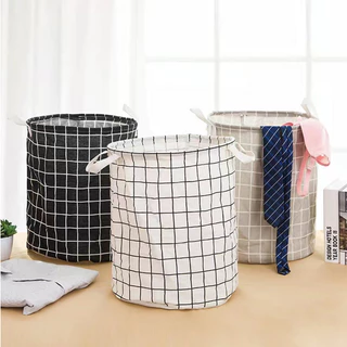 Cesta de roupas sujas cesta de armazenamento doméstico cesta de roupas dormitório brinquedo dobrável cesta de lavanderia