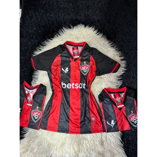 Camisa do Vitória feminina lançamento 24/25 premium promoção