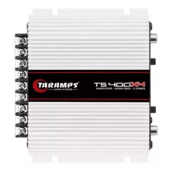 Modulo Taramps Ts400x4 400w 2 Ohms Rca Ts 400x4 Amplificador 4