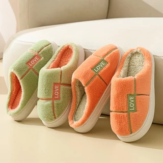 Pantufa Chinelo Sapato Adulta de Inverno Antiderrapante Flexível Quente presente dia das mães