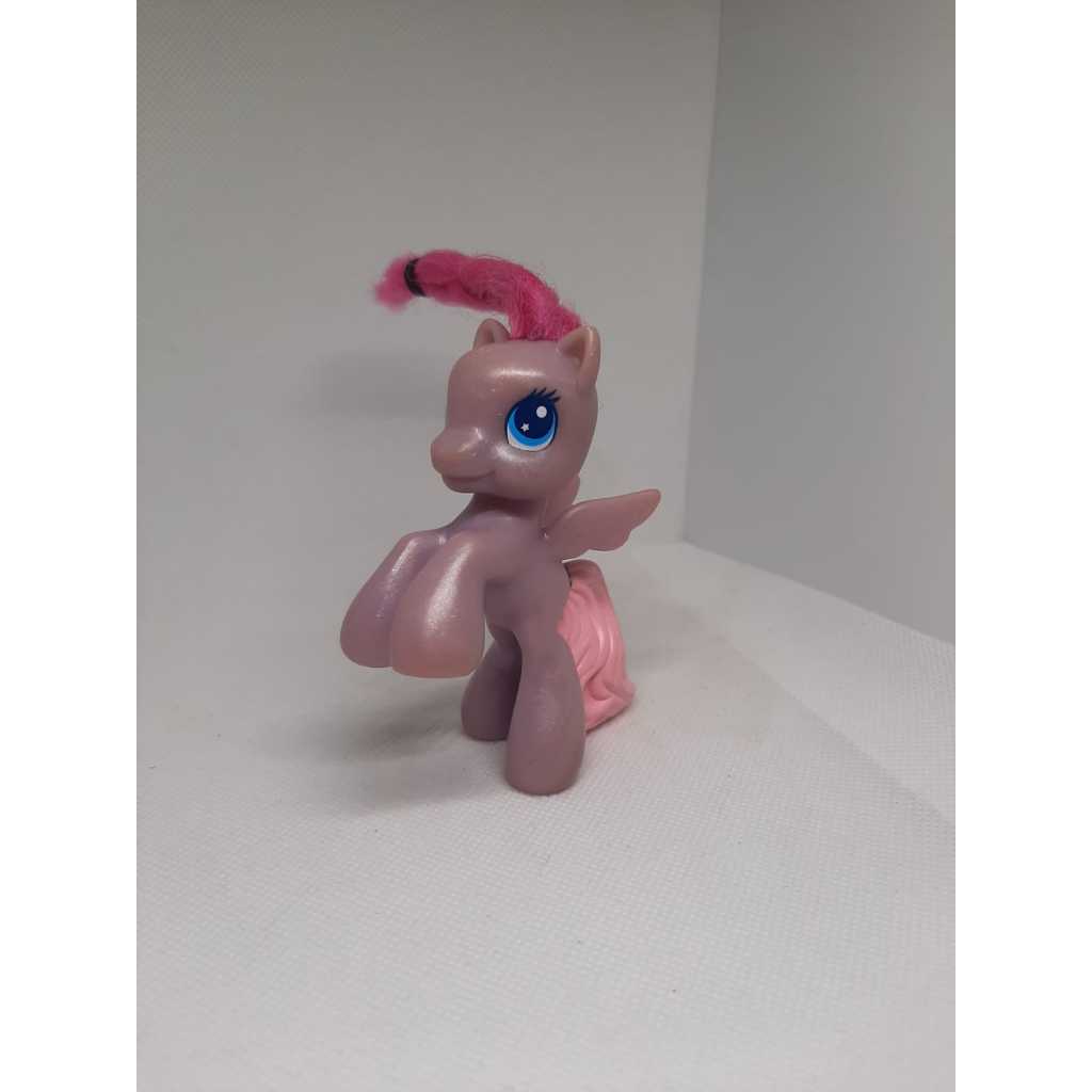 Boneca Brinquedo Antigo My Little Pony Hasbro Mcdonalds Roxo Ano 2009