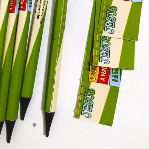 Lapis personalizado com 50 unidades