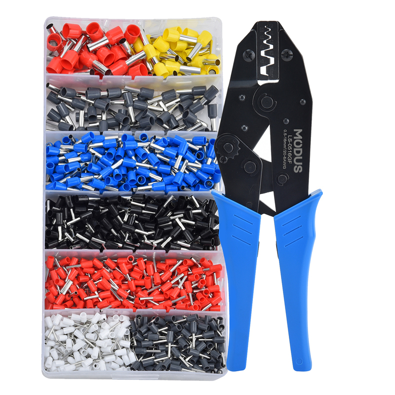 Alicate Crimpar Prensar Terminais Tubular Ilhos 0,5 Até 16mm²