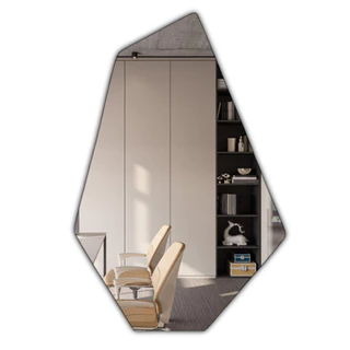 Espelho de Parede Decorativo Exclusivo 60X40 Fácil Instalação