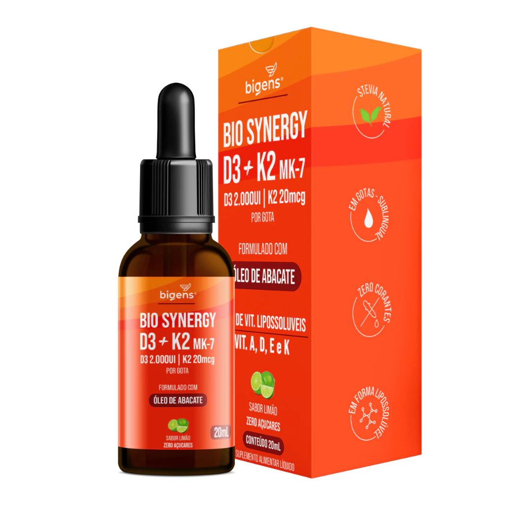 BIGENS BIO SYNERGY D3+K2 MK-7 20ML