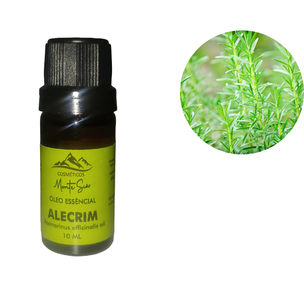 ÓLEO ESSENCIAL DE ALECRIM 10ML - 100% Puro | Shopee Brasil
