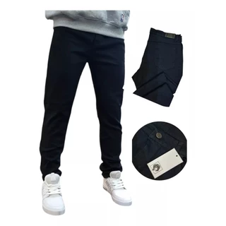 Calça Jeans Masculina Preto SLIM FIT Confortável COM ELASTANO