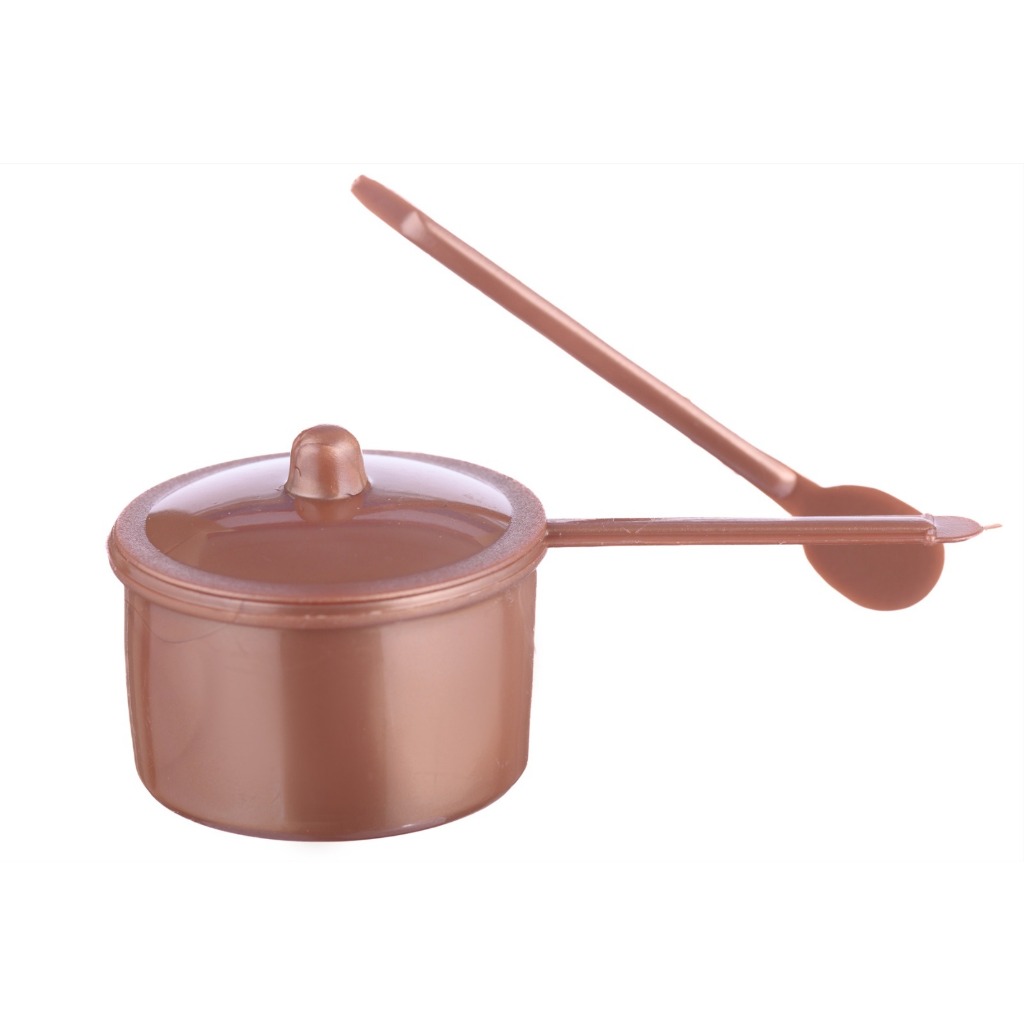 24 Mini Panelinha Brigadeiro + Colher - Lembrancinha