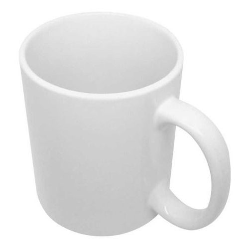 Kit 2 canecas de porcelana 200ml branco básica chá café utilidade multiuso