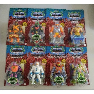 Set 8 Bonecos Snake Wave 12 e 13 - Masters Of Universe Origins He-Man